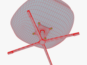 kedro chair Model 3D