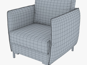 moon armchair Modelo 3D