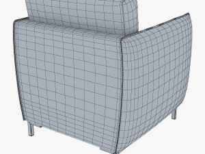 moon armchair Modelo 3D