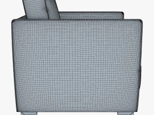 moon armchair 3D Model