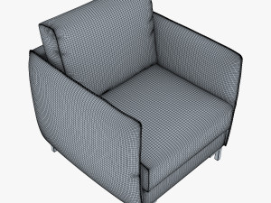 moon armchair Modelo 3D