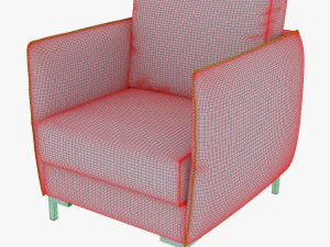 moon armchair 3D Model