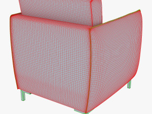 moon armchair Modelo 3D