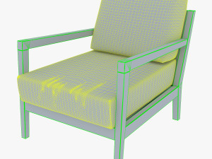 joplin chair Modelo 3D