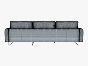 u116 sofa 3D Model