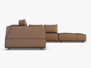 iddesign bend sofa 3D-Modell