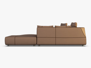 iddesign bend sofa 3D-Modell