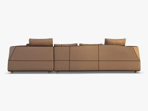 iddesign bend sofa 3D Model