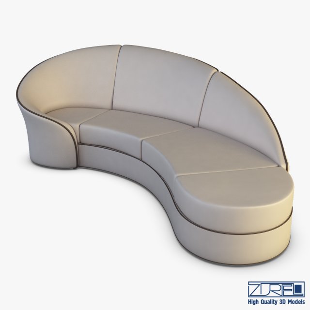 milky way sofa Modelo 3D .c4d .max .obj .3ds .fbx .stl .blend 