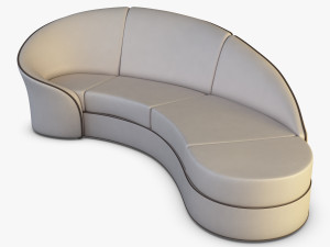 milky way sofa Model 3D