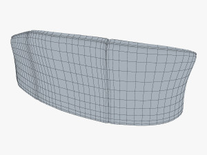 milky way sofa Modelo 3D