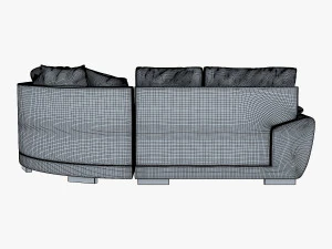 sofia sofa 3D Model