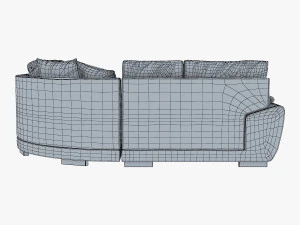 sofia sofa 3D Model