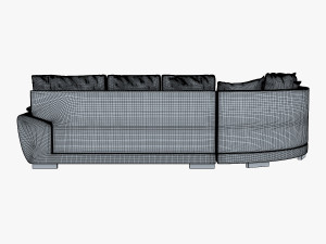 sofia sofa Modelo 3D