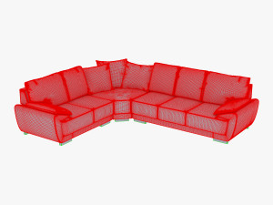 sofia sofa Modelo 3D