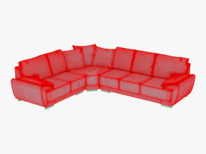 sofia sofa 3D Model