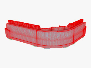 sofia sofa Modelo 3D