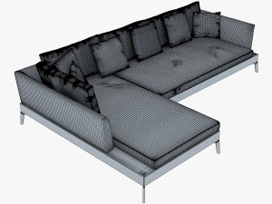 diva sofa 3D Model