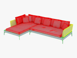 diva sofa 3D Model
