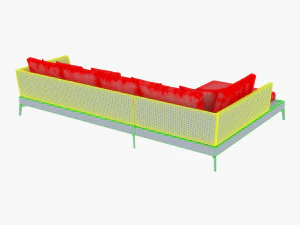 diva sofa 3D Model