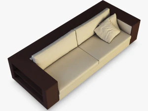 ics gran sofa 3D Model