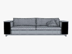ics gran sofa 3D 模型