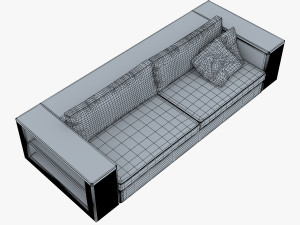 ics gran sofa 3D 模型