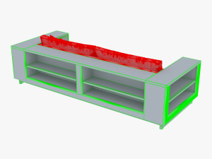 ics gran sofa 3D 模型