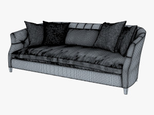 luccia hollywood sofa 3D Модель
