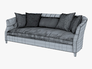 luccia hollywood sofa 3D Модель