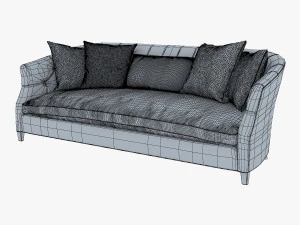 luccia hollywood sofa 3D Model