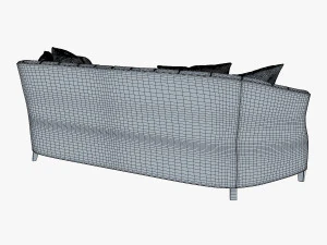 luccia hollywood sofa 3D Model