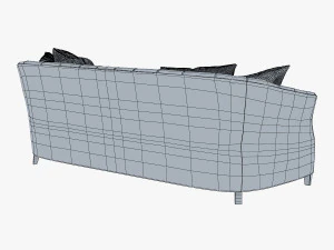 luccia hollywood sofa 3D Model