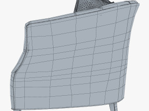 luccia hollywood sofa 3D Модель