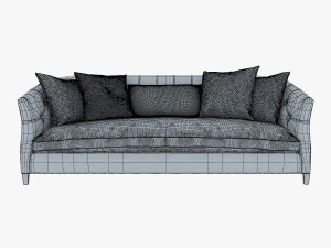 luccia hollywood sofa 3D Model