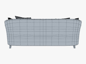 luccia hollywood sofa 3D Модель