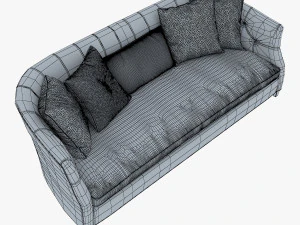 luccia hollywood sofa 3D Model