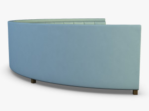 solidarity round sofa 3Dモデル