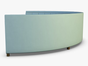 solidarity round sofa 3Dモデル