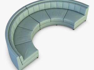 solidarity round sofa 3D Model
