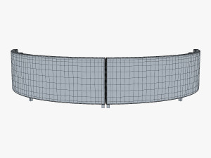 solidarity round sofa 3Dモデル