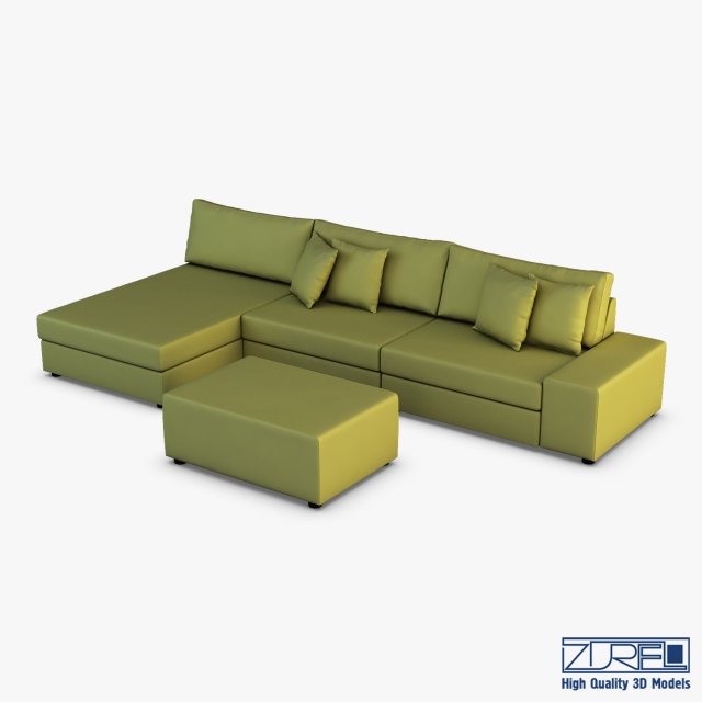 casio sofa 3D मॉडल .c4d .max .obj .3ds .fbx .stl .blend 