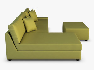 casio sofa 3D मॉडल