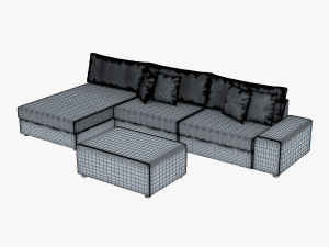 casio sofa 3D मॉडल