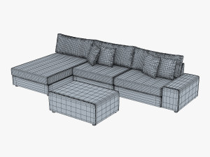 casio sofa 3D मॉडल