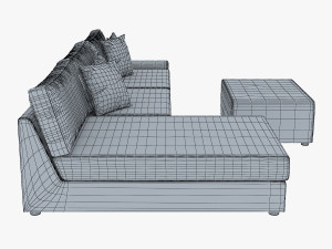 casio sofa 3D मॉडल