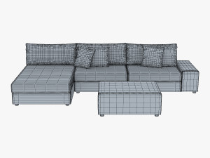 casio sofa 3D मॉडल