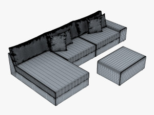 casio sofa 3D मॉडल