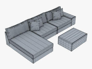 casio sofa 3D मॉडल