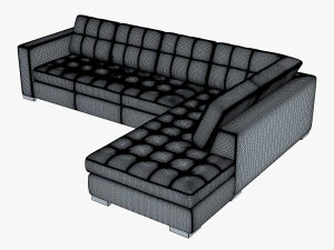 u093 sofa 3D Model